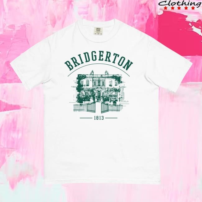 Bridgerton House Comfort Colors New Shirt [Green House]