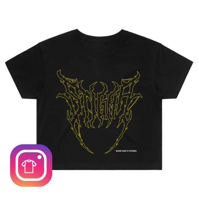 Wage War Death Crop Top Shirts