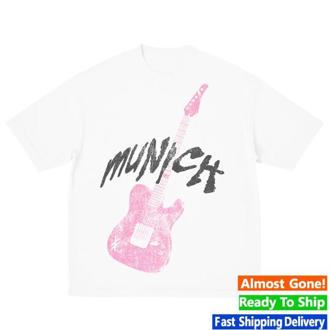 Mgk X Munich Guitar Shirt Machinegunkelly Merch