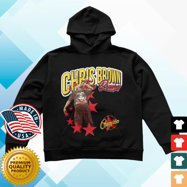 Official Chris Brown Merch Champion Hoodie Shopchrisbrown