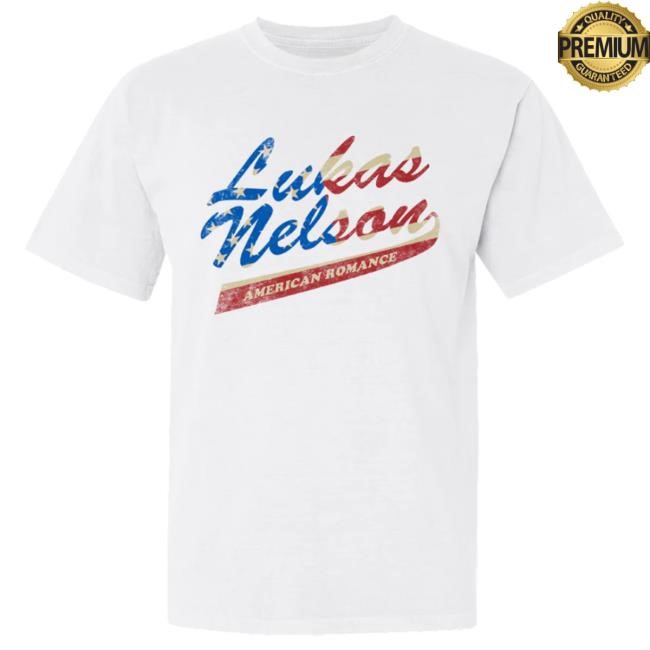 Official Lukas Nelson Merch Store American Romance Logo T Shirt