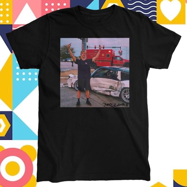 Official Prizzamike Shop Prizzamike Crash "Thanks For T-Bone" Hot Shirt