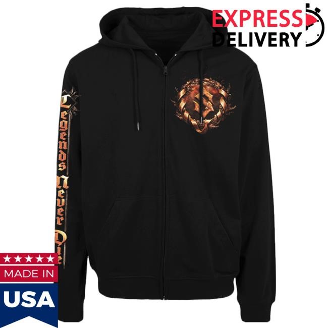 Official Sabaton Legends Zip Hooded Sweatshirt