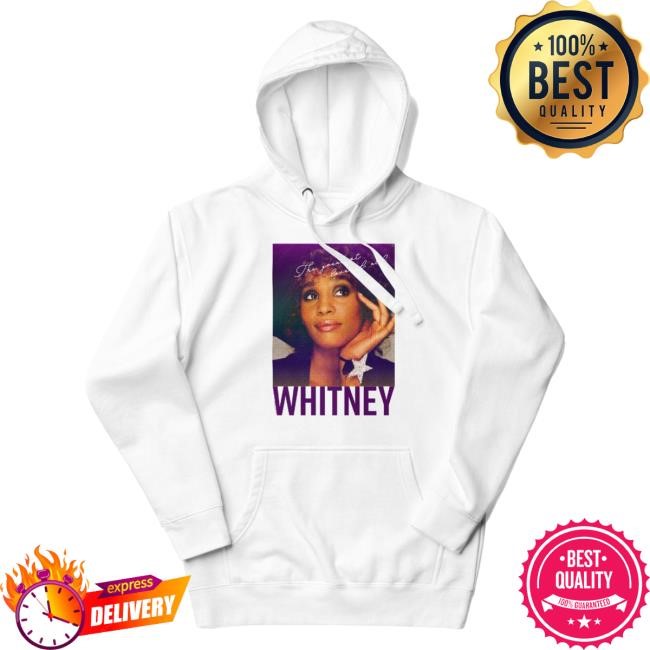 Official Whitney Houston Clothing Whitney Houston Vintage Portrait Sweatshirt