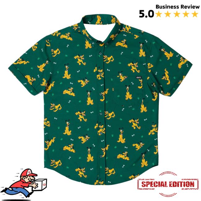 Disney "Pluto On The Green" Shirt