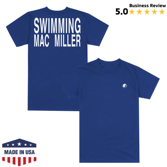 Official Mac Miller Merch Store Mac Miller Swimming Minimalist Hot Shirt Mac Miller Clothing Apparel Shop MacMiller