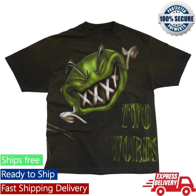 Travis Scott CJ X Two Words Shirt (Dx) TravisScott