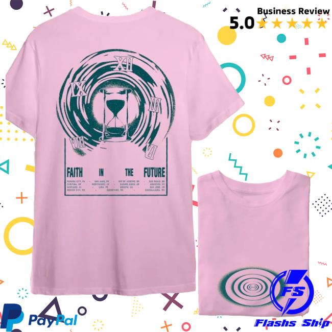 Official Louis Tomlinson Merch Store Louis Tomlinson Faith in the Future World Tour ‘24 Pullover Sweatshirt Louis Tomlinson Clothing Shop