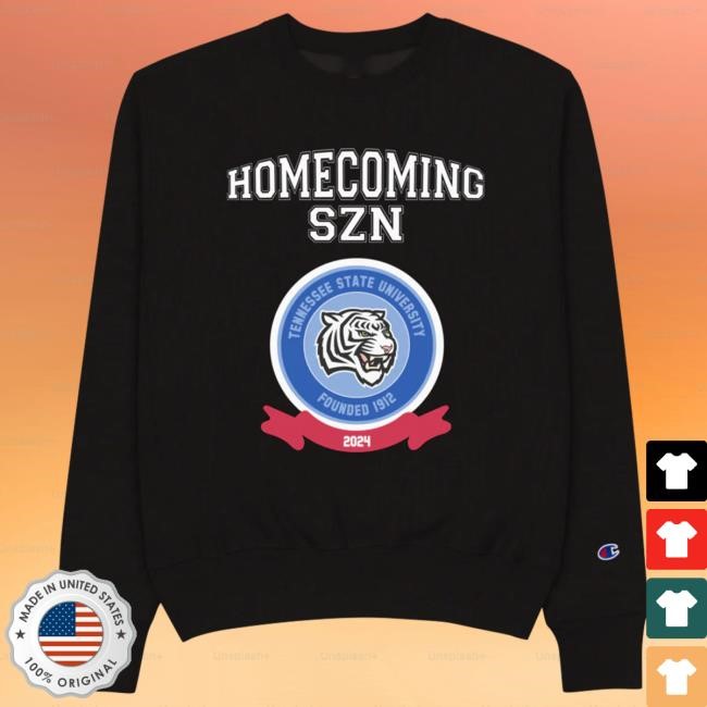 Official Interscope Homecoming Szn Tennessee State University Sweatshirts