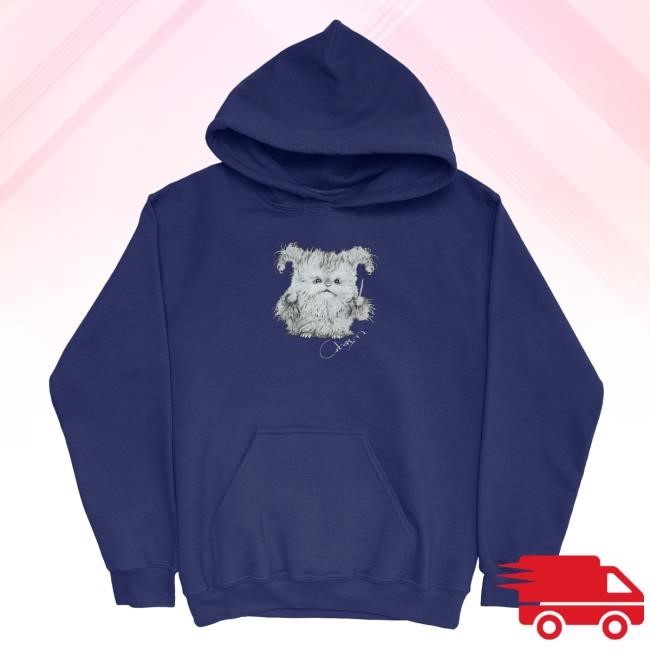 Clairo Official Merch Charm Wizard Sweartshirt Hoodie (Navy) Clairo Clothing Shop Apparel Clairo Band