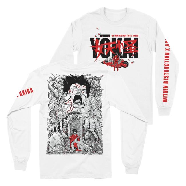 Official Indie Merch Store Within Destruction Akira Long Sleeve Shirts IndieMerchStore