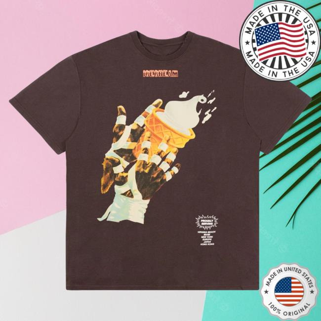 Official Metro Fusion Icecream Sundae Night Shirts Shale Metrofusion