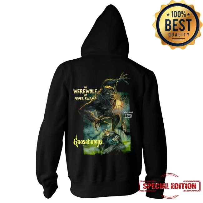 Official Cavity Colors Merch Store Shop Goosebumps: The Werewolf Of Fever Swamp - Zip-Up Popover Hoodie CavityColors