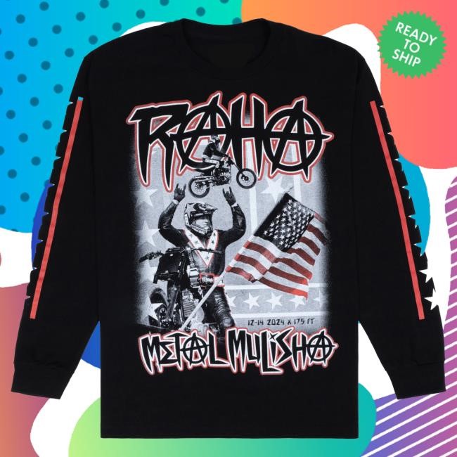 Official Metal Mulisha Shop RAHA RECORD LS Tee