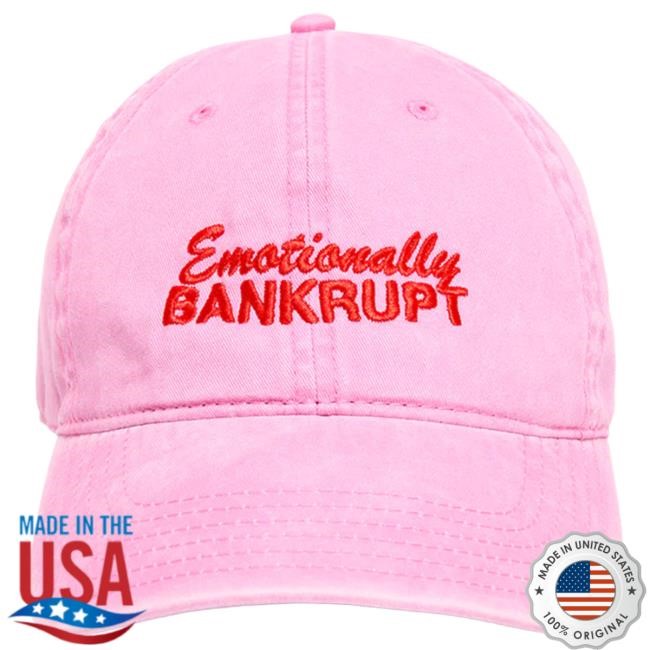 Official Selena Gomez Merch Store Shop Emotionally Bankrupt Dad Hat SelenaGomez Official Selena Gomez Merch Store Shop Emotionally Bankrupt Dad Cap SelenaGomez