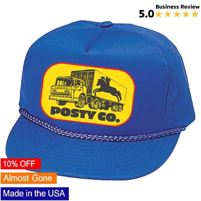 Post Malone Posty Co. Blue Cap