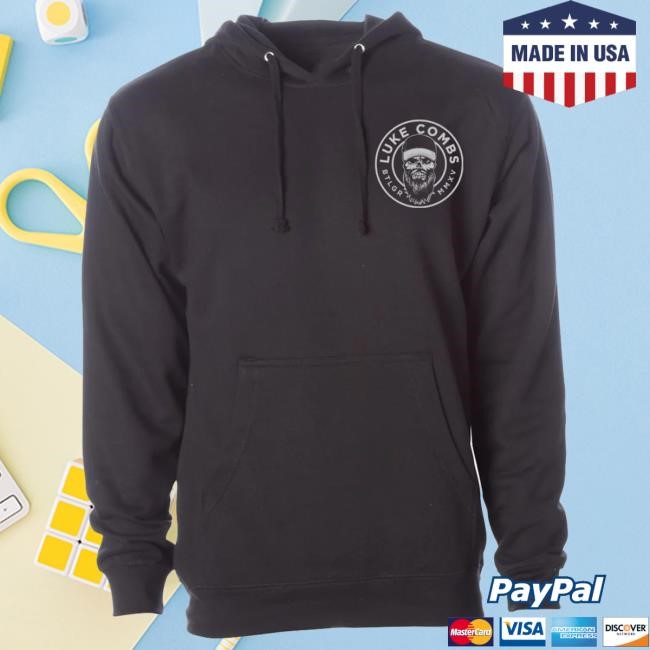 Official Luke Combs Merch Shop Bootlegger Guitar Wings New Hoodie