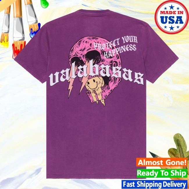 Valabasas "Protected" Vintage Purple Tshirt
