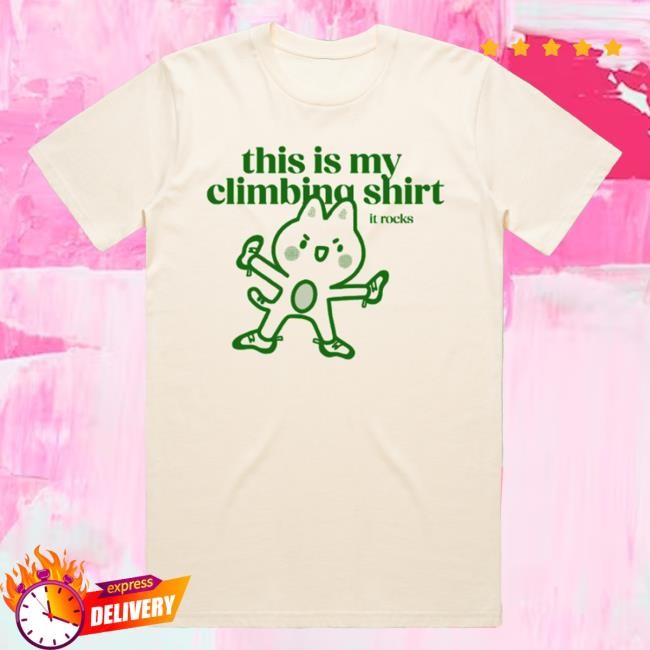 Jisoupy This Is My Climbing Shirt It Rocks Tee Shirt Jisu Merch Shop