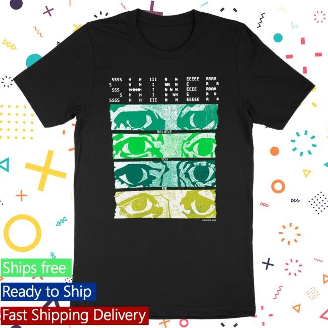 Official Merchtable Shiner Band Painted Eyes Shirts