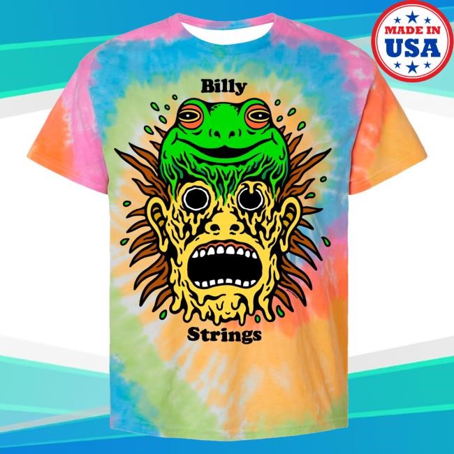 Billy Strings Merch Frog Brain Top Shirt (Will Carsola)