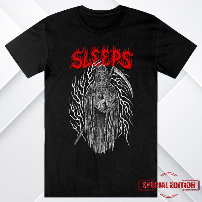 Official While She Sleeps Merch Bar 2022 Australian Tour Tshirt Black Merch Bar