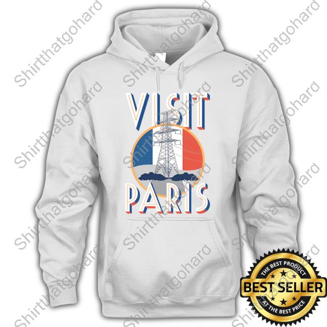 Shitheadsteve Merch Visit Paris Long Sleeve Tee