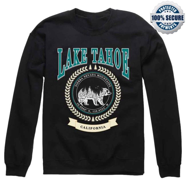 Official Tillys Merch Store Shop Lake Tahoe Sierra Nevada Bear Unisex Sweatshirt Tillys Apparel Clothing