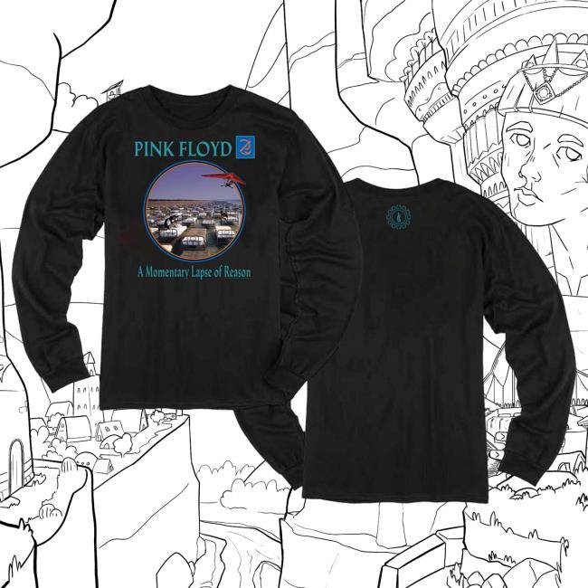 Official Pink Floyd A Momentary Lapse Of Reason Cover Longsleeve Hot Shirt PinkFloyd Merchbar