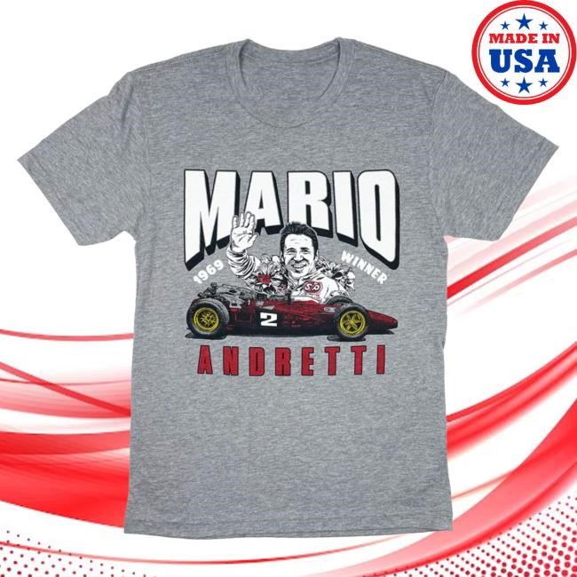 Mario Andretti 1969 Winner Shirt