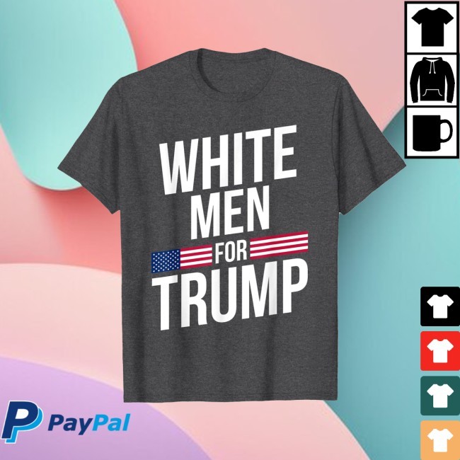 Official White Men For Trump 2024 President Donald Trump 47 Vote Tee