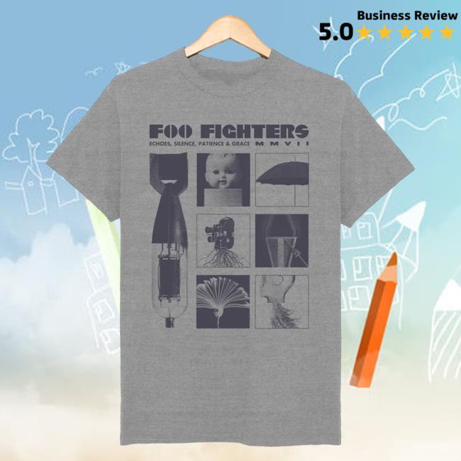 Official Backstreet Merch Foo Fighters Echoes, Silence, Patience & Grace Tshirt FooFighters Store Shop