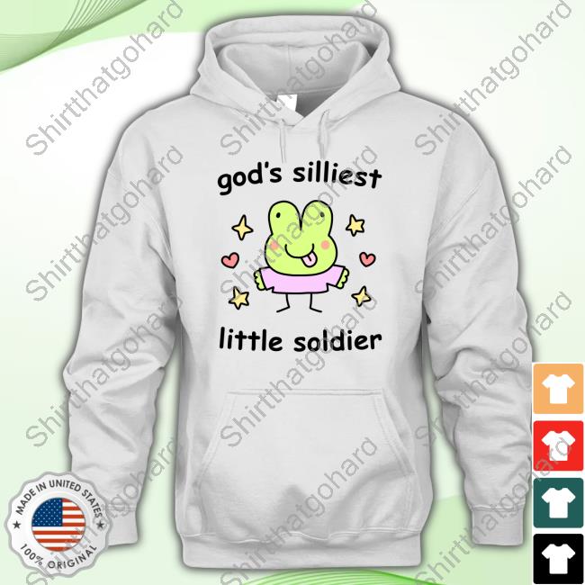 God's Silliest Little Soldier Tee Shirt