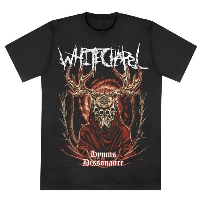 Official Whitechapel Hymns Black Top Shirt