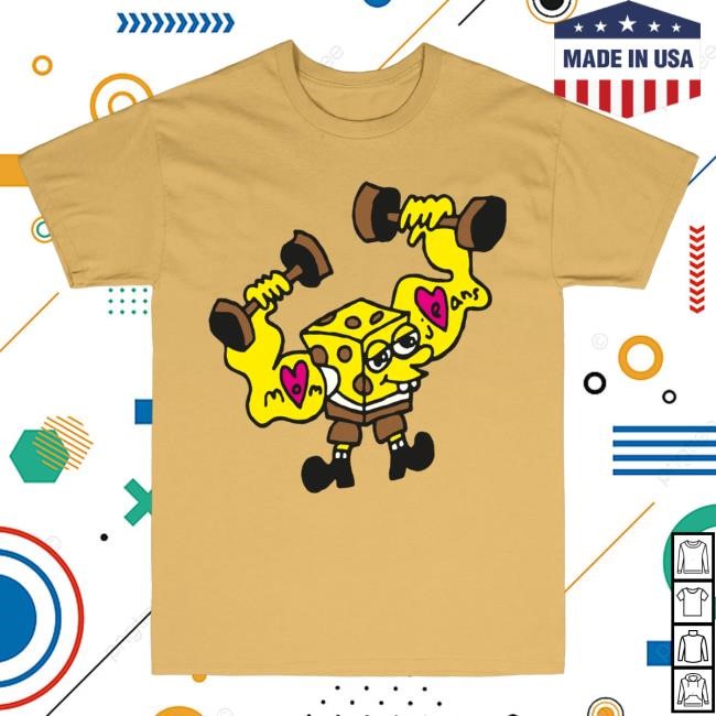 Official Mom Jeans Merch Musclebob Lovepants T Shirt