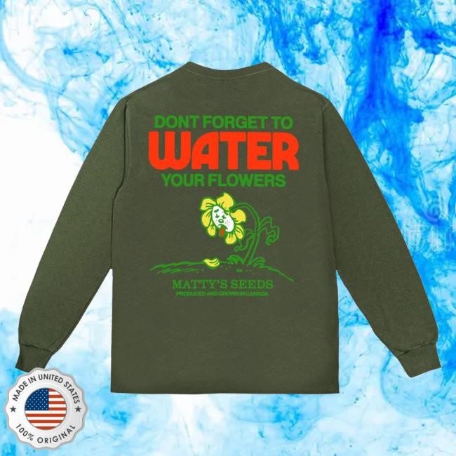 Official Matty Matheson Matty's Seeds Long Sleeve T Shirt