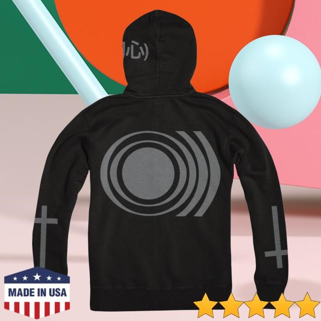 Archive Band Sunn O))) Crosses Zipper Hoodie Collector US