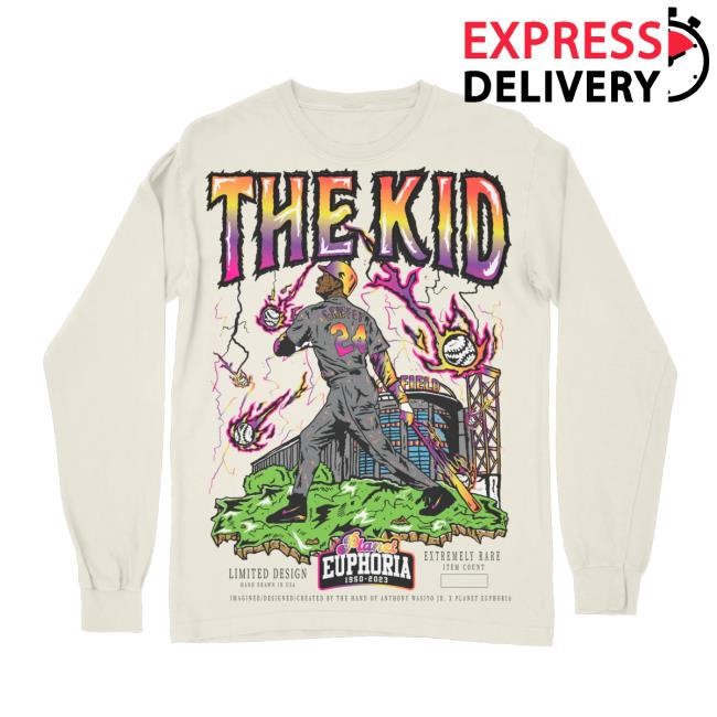 Planet Euphoria Merch Ken Griffey Rainbow Edition Tee #/100 – Euphoria Shop