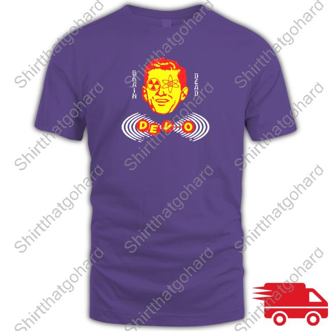 Brain Dead X Devo Reverse Evolution Tee Shirt