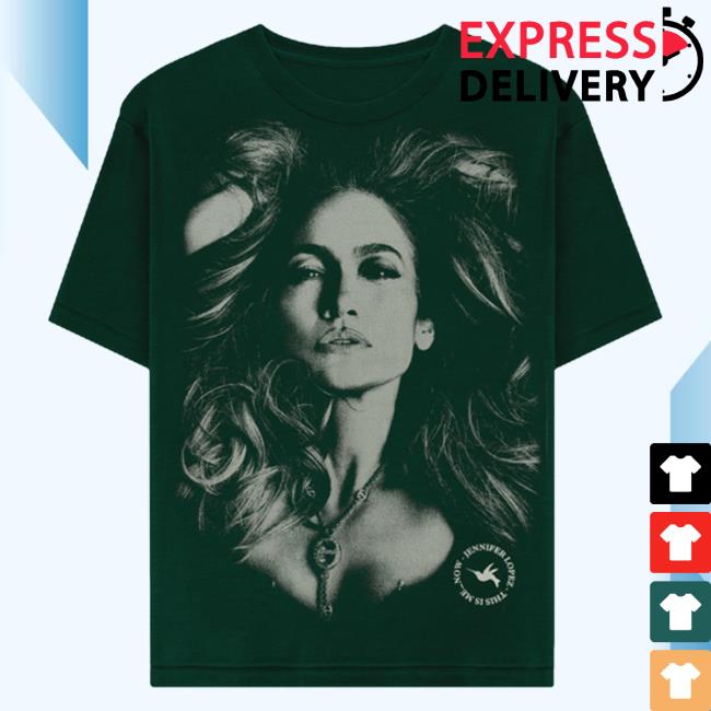 Official Jennifer Lopez Merch Store Jennifer Lopez This Is Me...Now Green Tee Jennifer Lopez Apparel Clothing Shop JenniferLopez