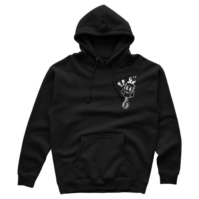 Official PrizzaMike Merch Built / Blown Black Hoodies