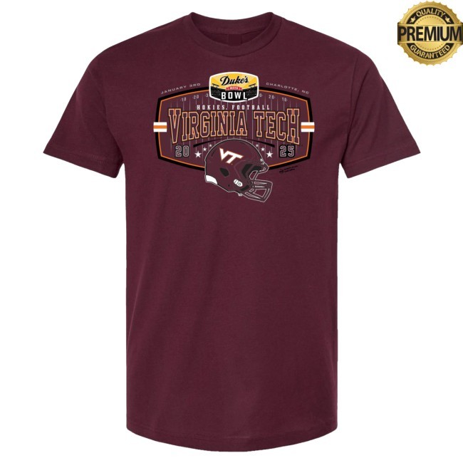 2025 Duke's Mayo Bowl Virginia Tech SST Tee Shirt