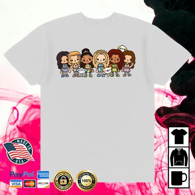 Katseye X Toca Boca White T-shirt Collaboration Drop