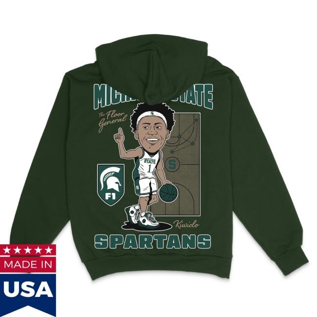 Playmaker Street Layer Floor General Hoodie Green Kiwiclo