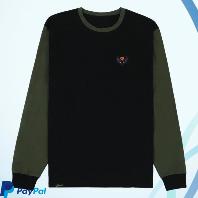 Ph1lza Merch Hardcore Heart Long Sleeve T-Shirt