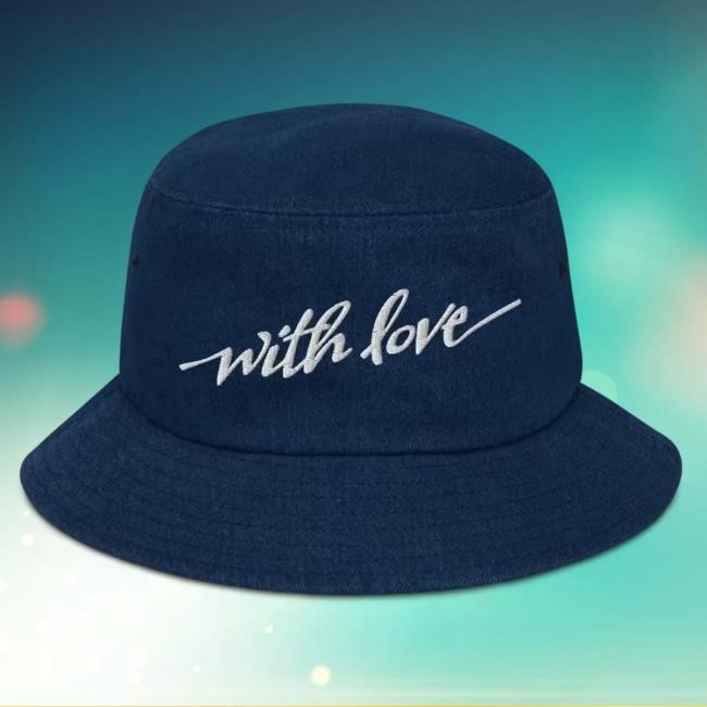 Official Christina Grimmie Embroidery With Love Bucket Hat