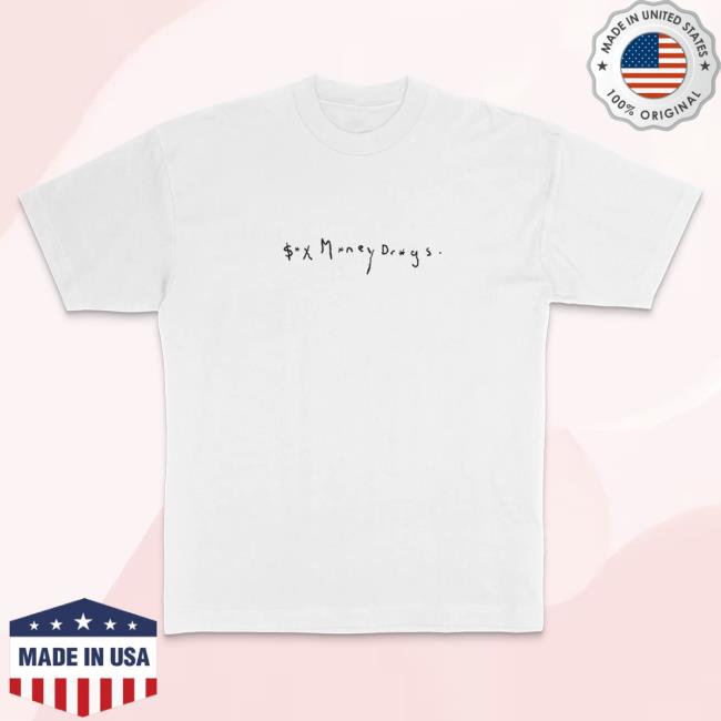 Official Lucki Merch Deadboylife SMD Lucki Tees (White) Deadboylife Lucki's S*X M*Ney Dr*Gs Album.
