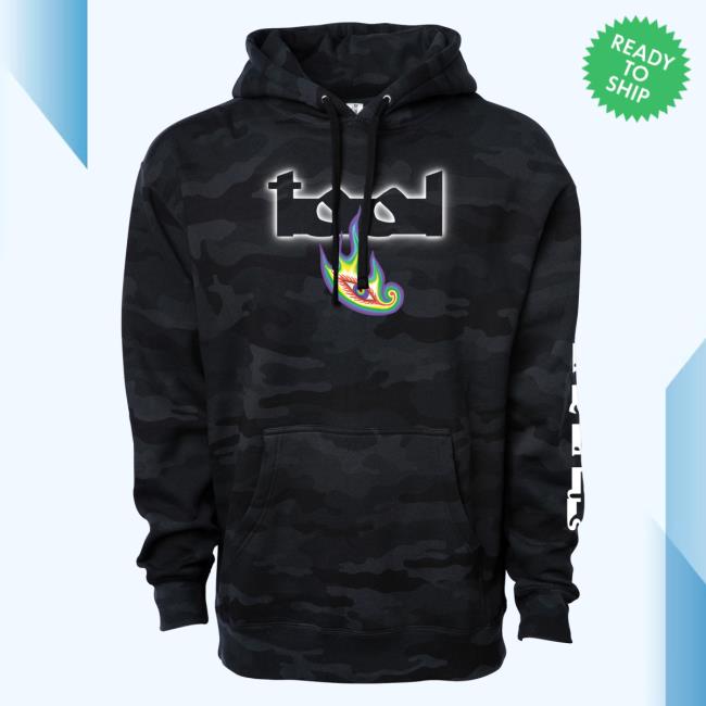 Official Tool Muisc Band Clothing Store Shop Lateralus Eye Flame Black Camo Tie Dye Crewneck ToolBand ToolMusic Merch Tie-Dye