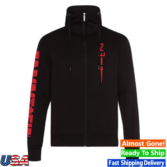 Official Rammstein Merch Zeithüter Rammstein Zip Up Long Sleeve