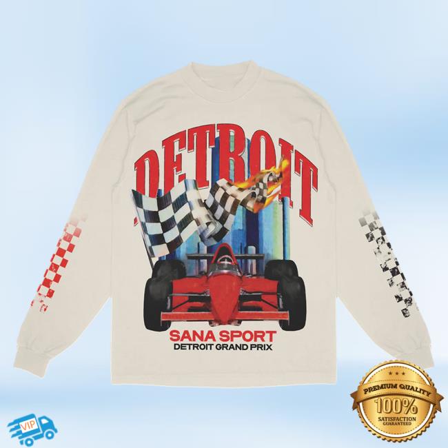 Official Sana Detroit Red Wings Sana Detroit Sana Sport Long Sleeve Hot Shirt - Creme